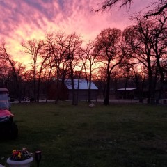 Texas sunset